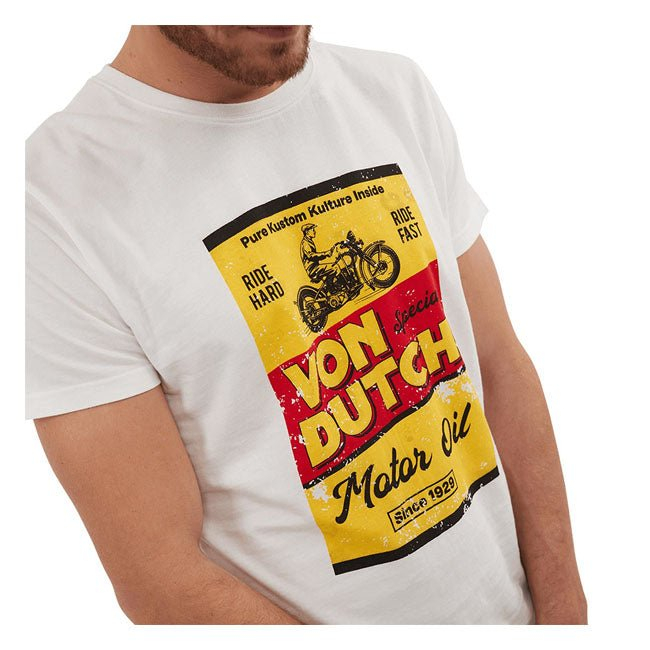レトロなバイク柄ストリートトレンドブランドグラフィックTシャ - Streetwear Brand Clothing のレビューと価格