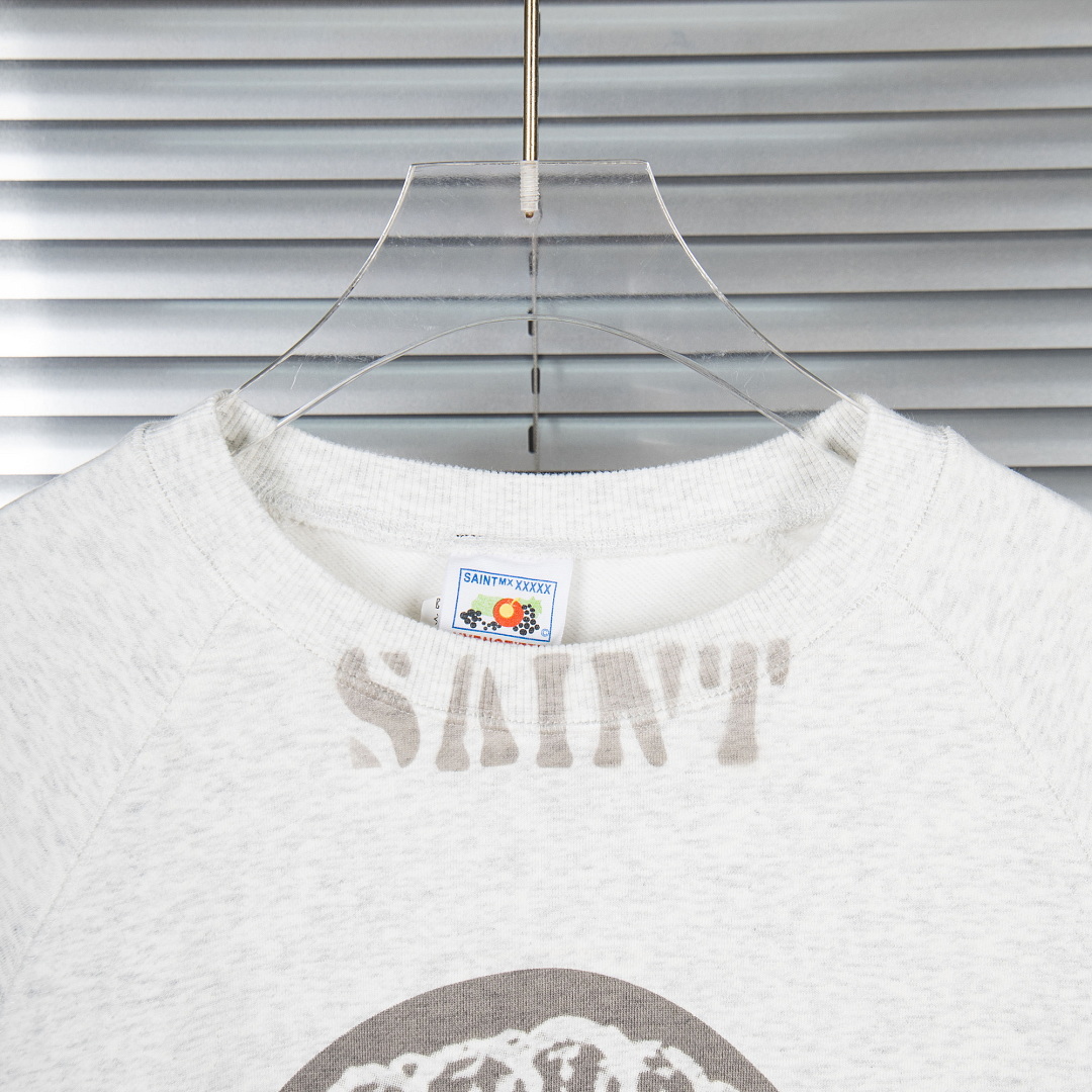 25fw セント コラボ スウェットシャツ、クイーンの肖像画 - Streetwear Brand Vintage のレビューと価格