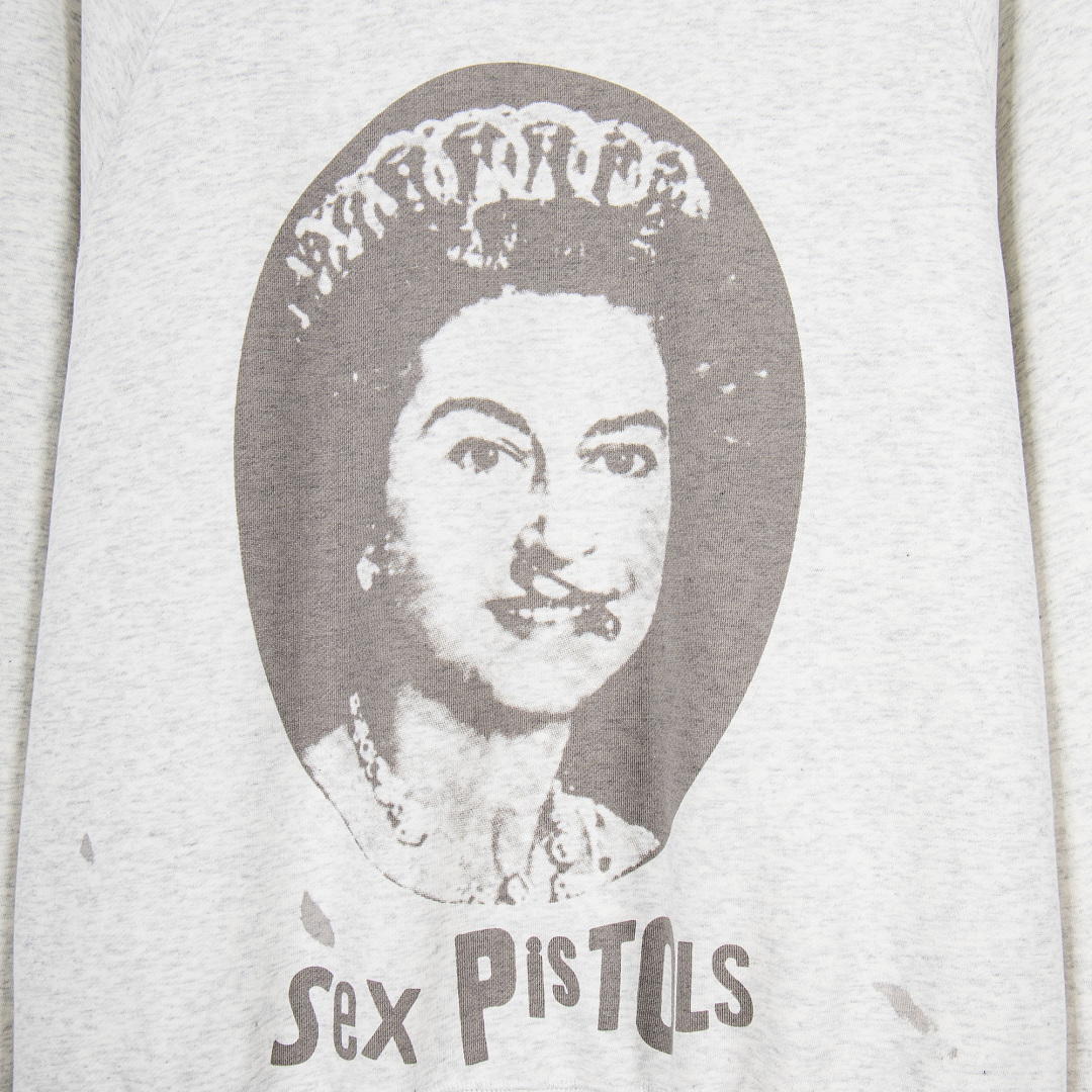 25fw セント コラボ スウェットシャツ、クイーンの肖像画 - Streetwear Brand Vintage のレビューと価格
